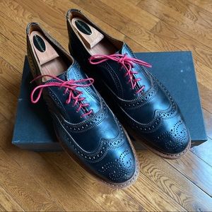 Allen Edmonds black leather oxfords